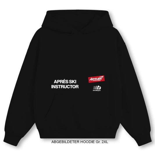 Aprés Ski INSTRUCTOR [ BLACK ]| brewedforgood | Hoodie - brewedforgoodDeep BlackXS