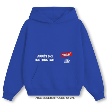 Aprés Ski INSTRUCTOR [ BLUE ]| brewedforgood | Hoodie - brewedforgoodRoyal BlueXS