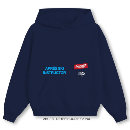 Aprés Ski INSTRUCTOR [ NAVY BLUE ]| brewedforgood | Hoodie - brewedforgoodOxford NavyXS