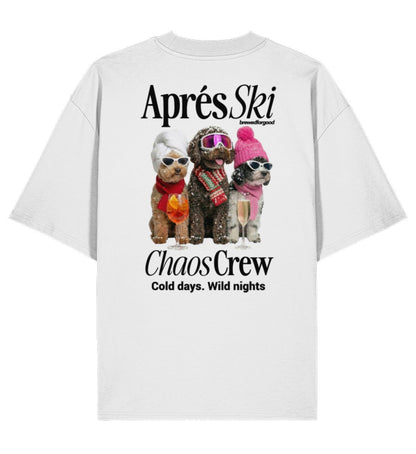 AprésSki ChaosCrew | Oversized Shirt 2.0 - brewedforgoodWhiteXS