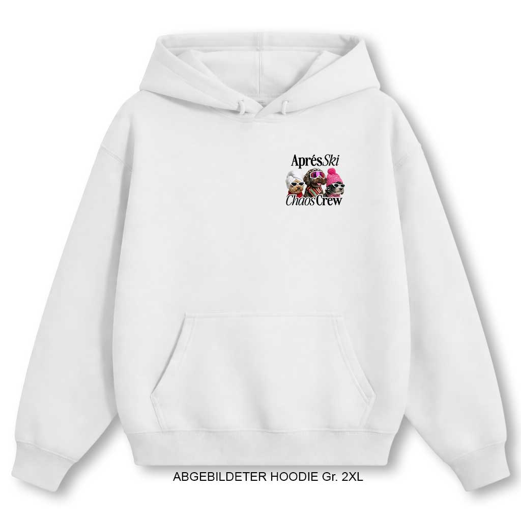 AprésSki ChaosCrew | Unisex Hoodie - brewedforgoodArctic WhiteXS