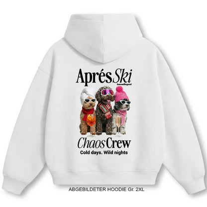 AprésSki ChaosCrew | Unisex Hoodie - brewedforgoodArctic WhiteXS