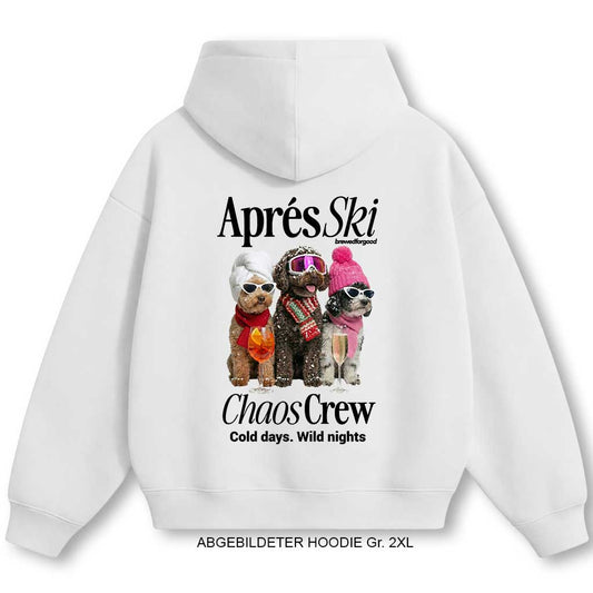 AprésSki ChaosCrew | Unisex Hoodie - brewedforgoodArctic WhiteXS