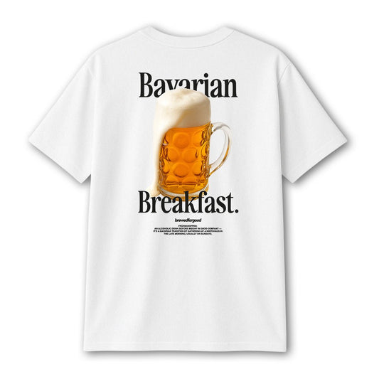 Bavarian Breakfast | brewedforgood | - Oversized T-Shirt - brewedforgoodWhiteS