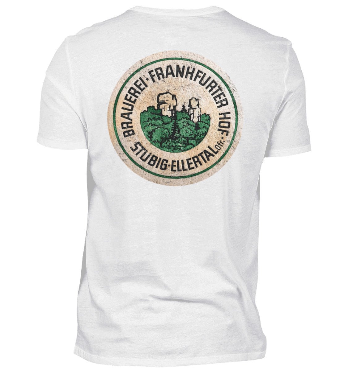 Brauerei Frankfurter Hof Stübig Bierfilz | Vintage | - Unisex Shirt - brewedforgoodWhiteS
