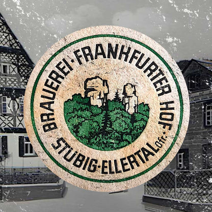 Brauerei Frankfurter Hof Stübig Bierfilz | Vintage | - Unisex Shirt - brewedforgoodWhiteS