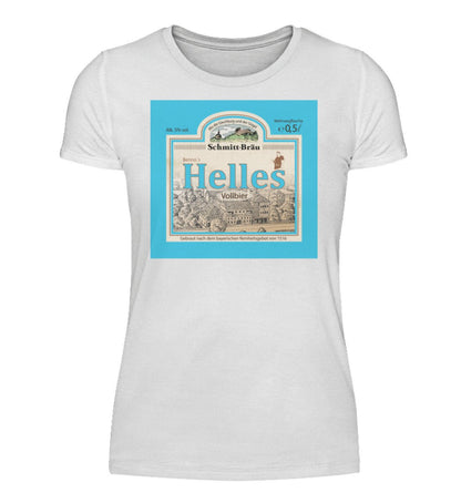 HELLES SCHMITT | FASCHING | - Damenshirt - brewedforgoodWhiteS