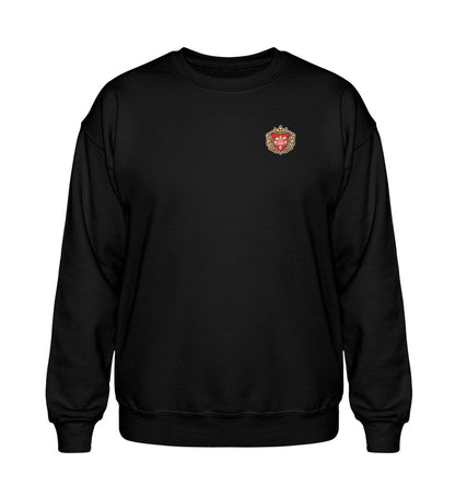 SCHMITT BRÄU | BRAUER WAPPEN - Sweatshirt mit Stick - brewedforgoodBlackS