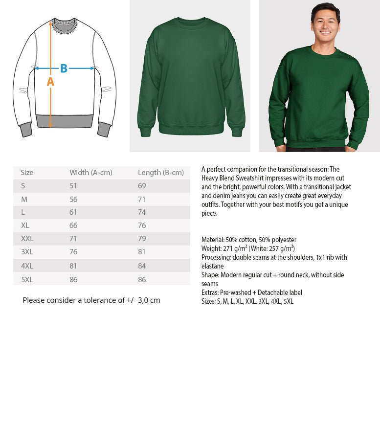 SCHMITT BRÄU | BRAUER WAPPEN - Sweatshirt mit Stick - brewedforgoodMaroonS