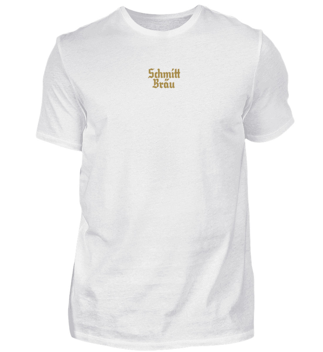 Schmitt Bräu | Giechburg Gügel Wappen| - Herren Shirt - brewedforgoodWhiteS