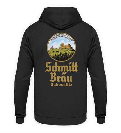 Schmitt Bräu | Giechburg Gügel Wappen | - Unisex Kapuzenpullover Hoodie - brewedforgoodDeep BlackXS