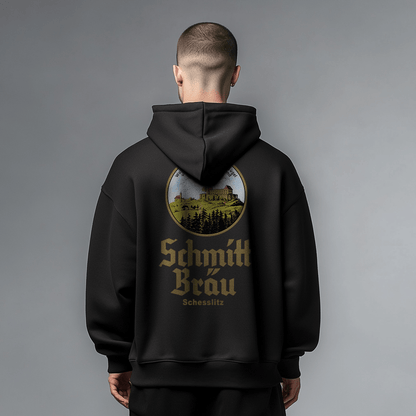 Schmitt Bräu | Giechburg Gügel Wappen | - Unisex Kapuzenpullover Hoodie - brewedforgoodDeep BlackXS