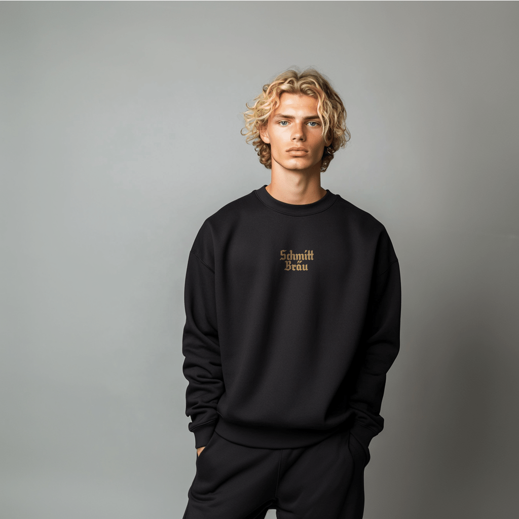 Schmitt Bräu | Giechburg Gügel Wappen | - Unisex Pullover - brewedforgoodDeep BlackXS