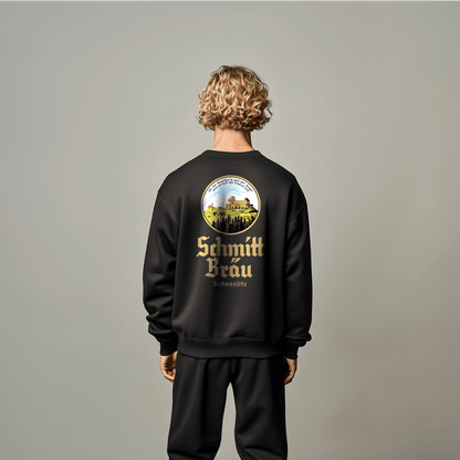 Schmitt Bräu | Giechburg Gügel Wappen | - Unisex Pullover - brewedforgoodDeep BlackXS