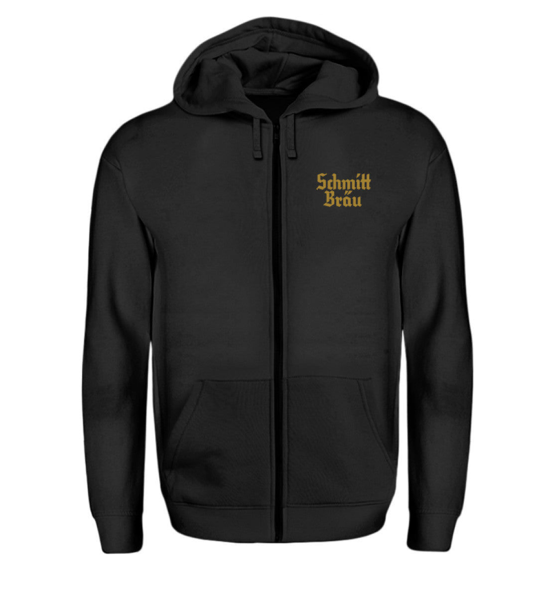 Schmitt Bräu | Giechburg Gügel Wappen | - Zip - Hoodie - brewedforgoodBlackS