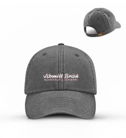 Schmitt Bräu| Vintage 1847 | - Vintage Dad Cap mit Stick - brewedforgoodVintage BlackOneSize