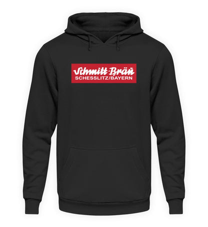 Schmitt Bräu | Vintage Logo | - Unisex Kapuzenpullover Hoodie - brewedforgoodDeep BlackXS