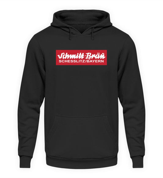 Schmitt Bräu | Vintage Logo | - Unisex Kapuzenpullover Hoodie - brewedforgoodDeep BlackXS