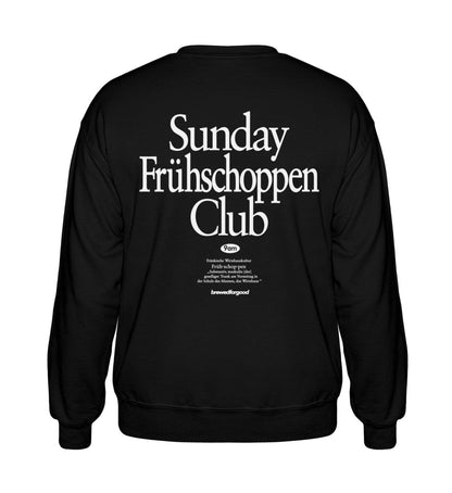 Sunday Frühschoppen Club [BLACK] | brewedforgood | Heavy Blend Sweatshirt - brewedforgoodBlackS