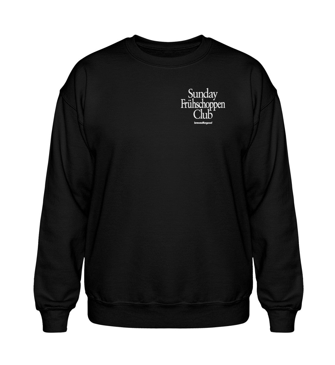 Sunday Frühschoppen Club [BLACK] | brewedforgood | Heavy Blend Sweatshirt - brewedforgoodBlackS
