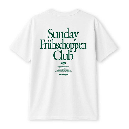 Sunday Frühschoppen Club [Bottle Green] |brewedforgood | Oversized Shirt - brewedforgoodWhiteS