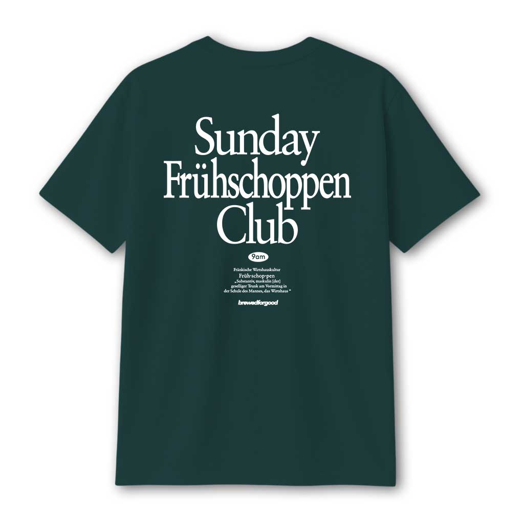 Sunday Frühschoppen Club | brewedforgood | Oversized Shirt - brewedforgoodGlazed GreenS