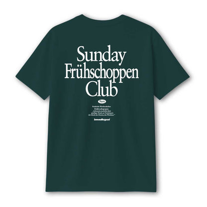 Sunday Frühschoppen Club | brewedforgood | Oversized Shirt - brewedforgoodGlazed GreenS