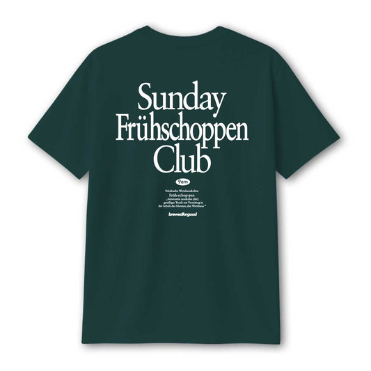 Sunday Frühschoppen Club | brewedforgood | Oversized Shirt - brewedforgoodGlazed GreenS