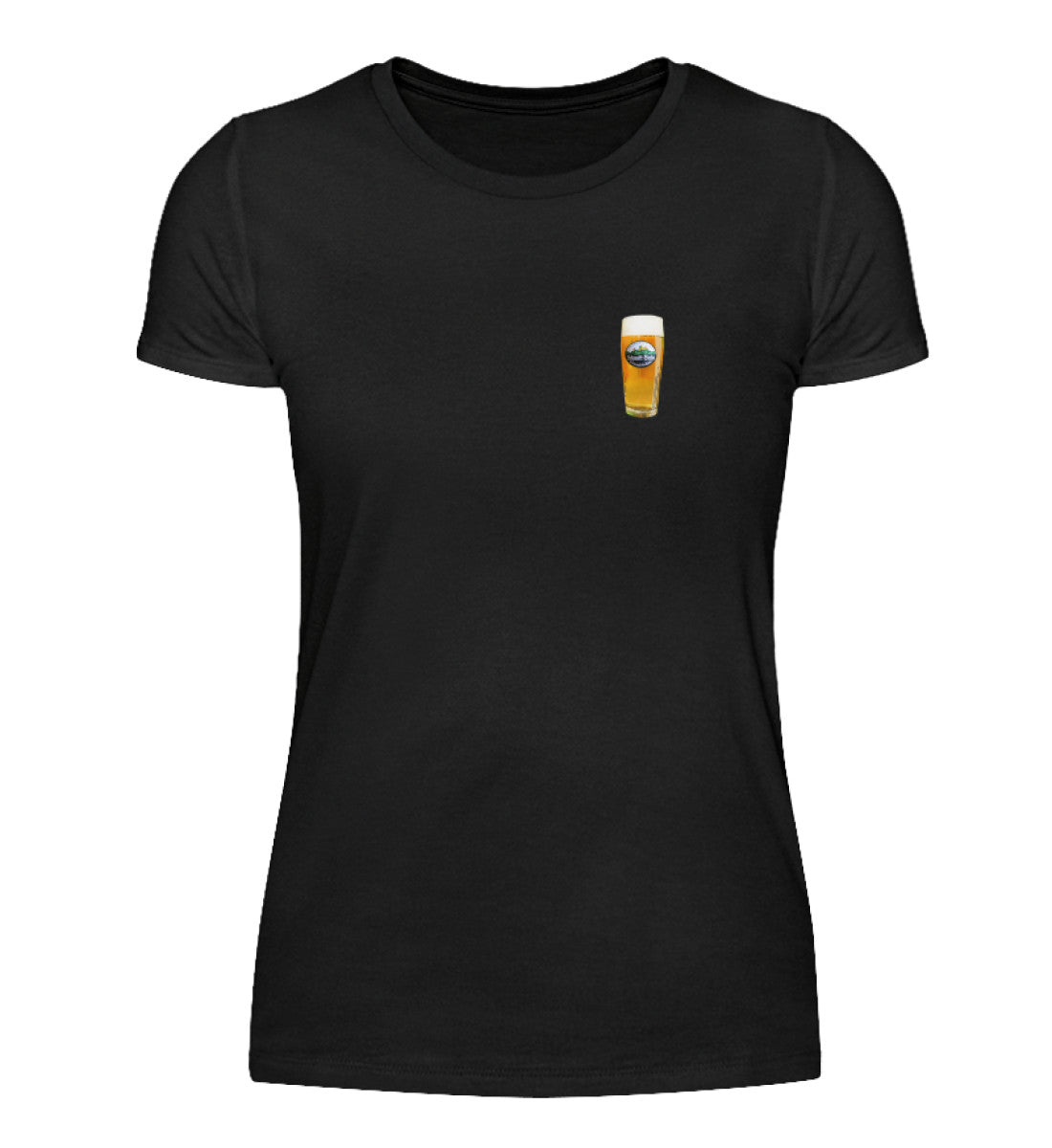 TESTdruck Willybecher - Damenshirt - brewedforgoodBlackS