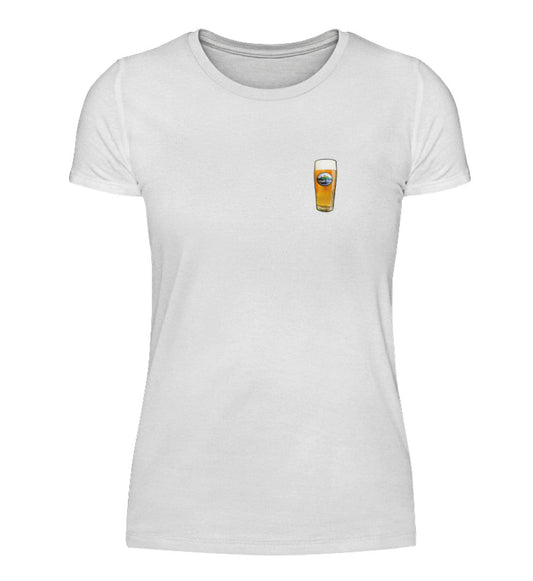 TESTdruck Willybecher - Damenshirt - brewedforgoodWhiteS