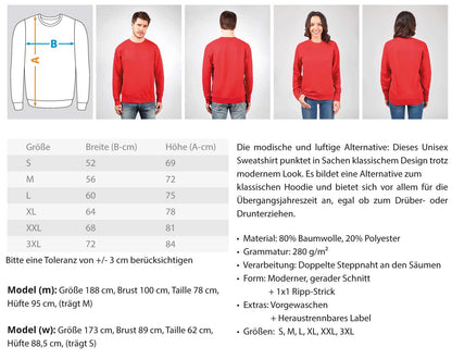 TESTdruck Willybecher - Unisex Pullover - brewedforgoodArctic WhiteXS